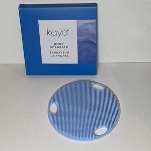 Kayo‎ Body Scrubber Silicone Exfoliator Shower Tool Deep Clean & Gentle Massage